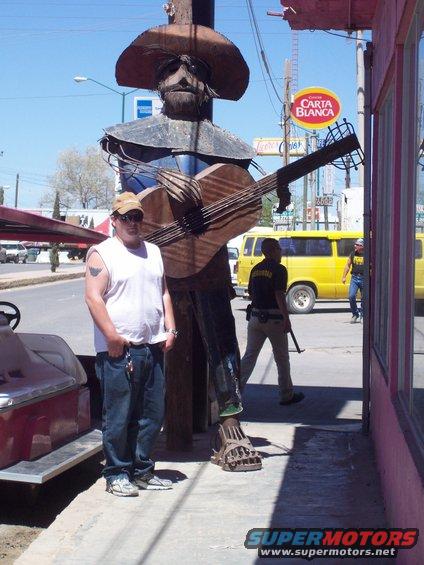 outside "The Pink Store"