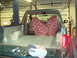 1996 Ford Bronco - The rear of a green SUV is shown, with patterned seat covers visible inside and an empty truck bed.