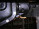 1997 Ford F-250 - Hole Drilled in Webbing to Accept U-Bolt