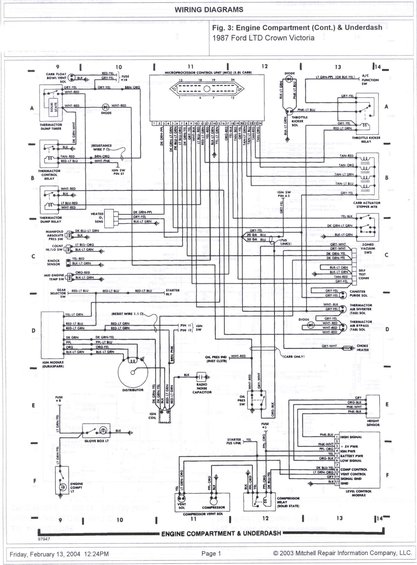 1985 Ford Crown Victoria LTD Wire Diagrams pictures, videos, and sounds | SuperMotors.net 1985 Ford Crown Victoria Ltd Wiring Diagram SuperMotors.net