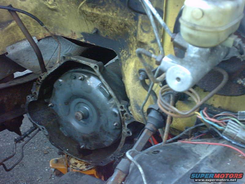 1987 Ford F-250 transmission and brake master cylinder