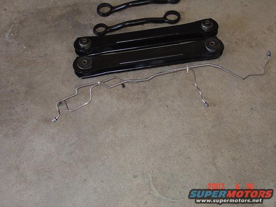 New rear brake lines too.