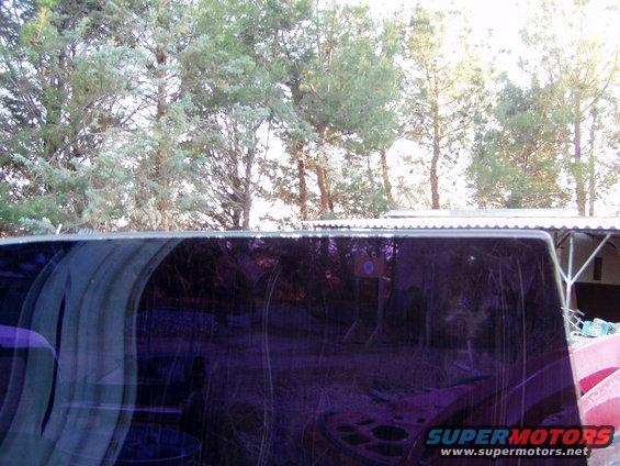 comparison of tint, front windows