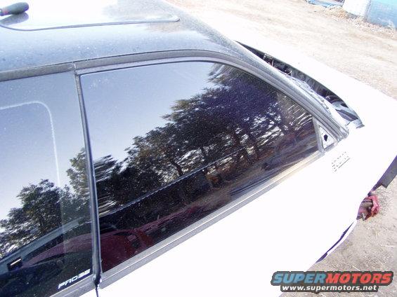 Tinted front windows