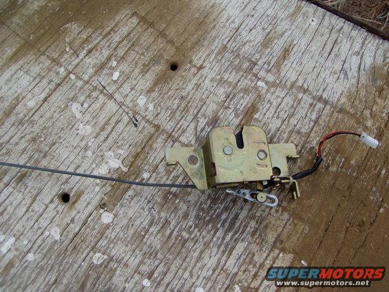 Rear Hatch latch/lock