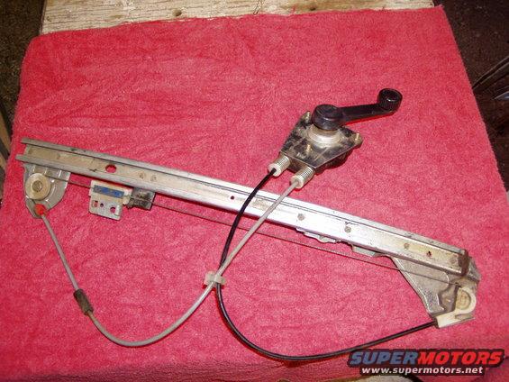 Driver side Manual window regulator