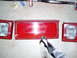 1993 Ford Probe - 95 tails center detail