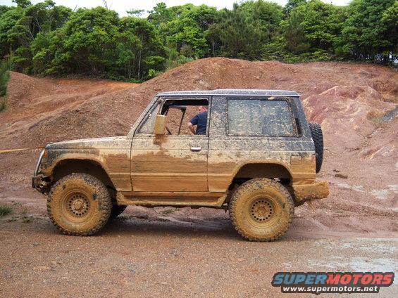 first time in the mud with the new tires

