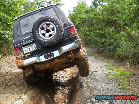 umm yeah the rut its kinda wide for me