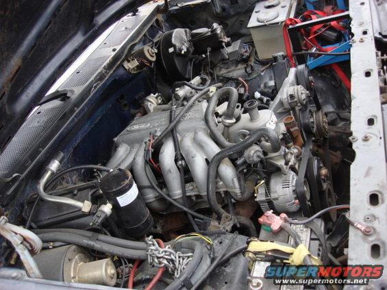 efi-in3.jpg here is a look from the pass side. just in time for the rain. this is all that gets done today. next is connected everything and start her up.