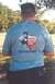 2002 Ford Crown Victoria - Man wears a t-shirt advertising the Crown Victoria Owner's Club of Texas.