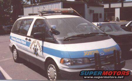 CHP Special Service van