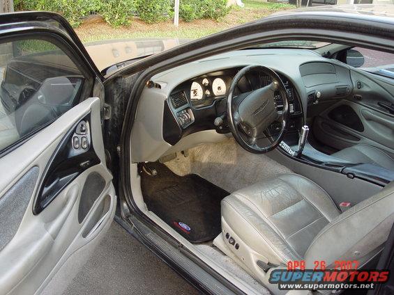 Interior: note white faced gauges.