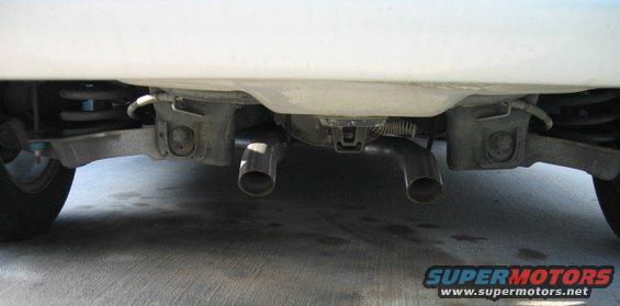 2.25 midmount magnaflow dual in dual out,2.25 dual exhaust,turndowns 