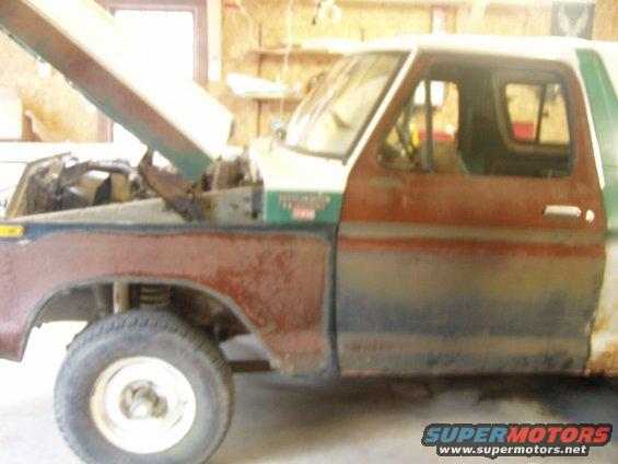 solid fender and doors just surface rust