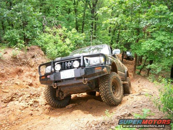 Carlos making it look easy going up right-side hill climb of J.P.'s Expwy
