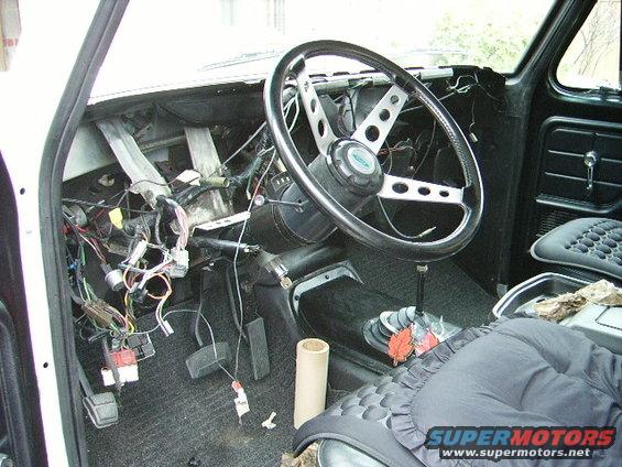 April 2007--replacement of dash