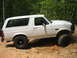 1996 Ford Bronco - pile of dirt