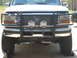 1996 Ford Bronco - hacked up the stock grille, thinking about somehow putting it over the new one.