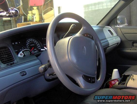 Removed Fogged Gauge Cluster Cover. Nice and Clean Look.