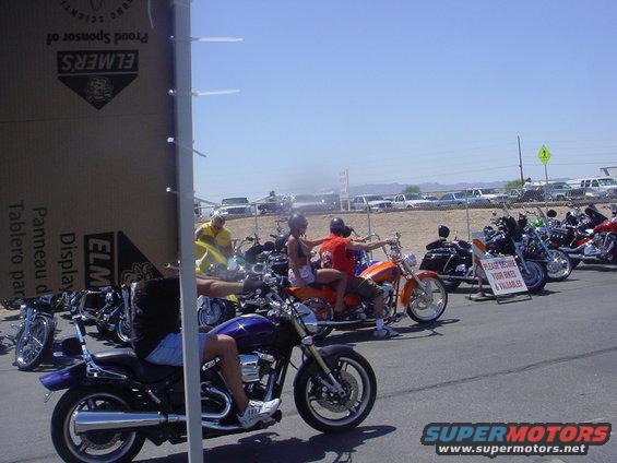 zoom in on the girl on bike 
2007 Laughlin River Run