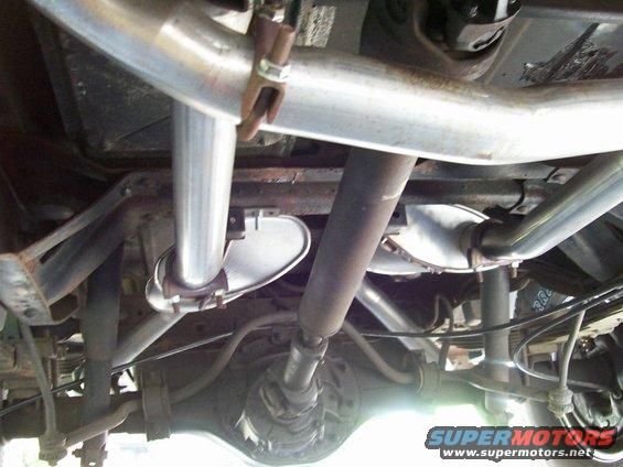 88 Ford bronco dual exhaust #5