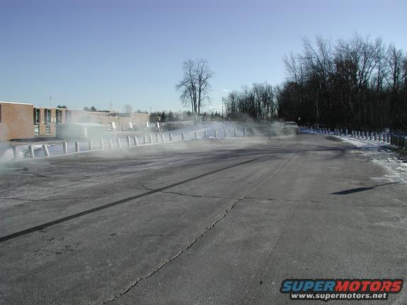 merk2.jpg smoke left by burnout in Jan. 05