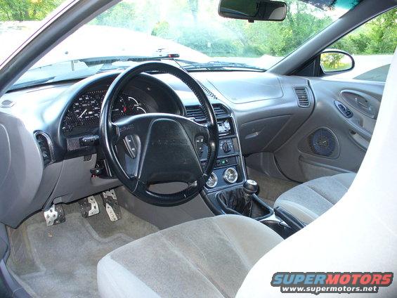 1991 Ford Probe interior showing dashboard, steering wheel, and seats