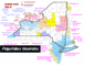 1971 Porsche 914 - Diagram of New York State with various regions and cities clearly marked.