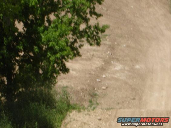 Dirt road with trees and a watermark