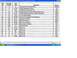 1993 Ford Probe - This document displays a PCM Connector Pin Chart with applications and wire colors.