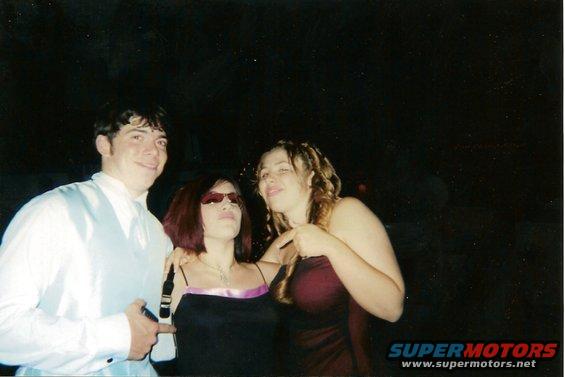 Three people posing for a photo