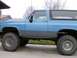 1989 Chevrolet Blazer - This 1989 Chevrolet Blazer features a two-tone paint scheme and off-road tires.