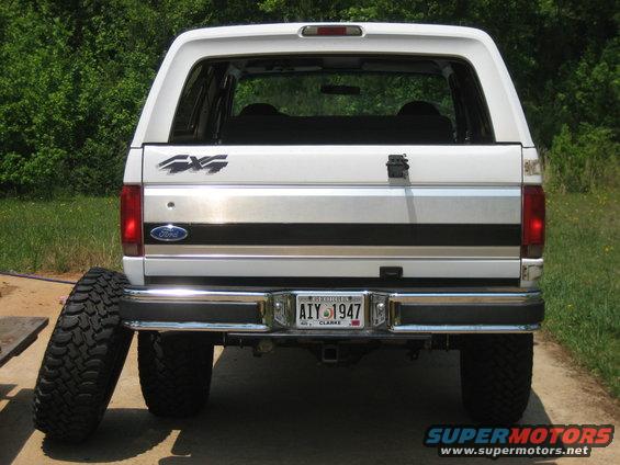 hopefully sometime soon I can buy a Kennesaw Mountain rear bumper/carrier or a welder and make my own.