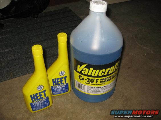 Magic potion for the water/methanol injection.