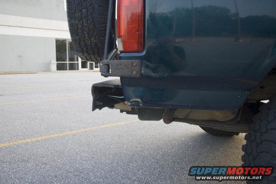 Rear passenger 1/4 panel ding