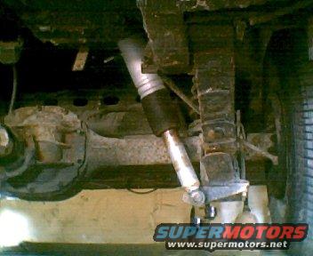 just cant get a good shot  its really solid;  coil overs and air shocks couse leaves weak . This rear ends gota go 