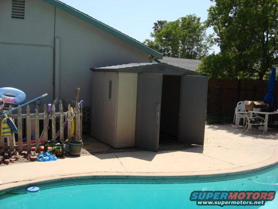 new-shed16.jpg here the shed is almost done need to install the roof clips.