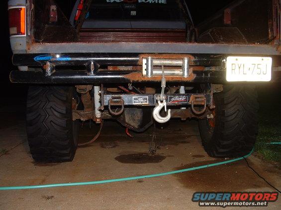 I think the hitch is too low.. maybe get it up a few inches... hah... sounds funny.. anyway... get it tucked up a few more inches but at a later time.... not a big priority right now...
