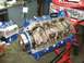 1972 Ford Ranchero - Engine block assembly with crankshaft and connecting rods visible, set on an engine stand.