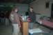 1991 Ford Bronco - Gathering around a bar with drinks and bottles on display.