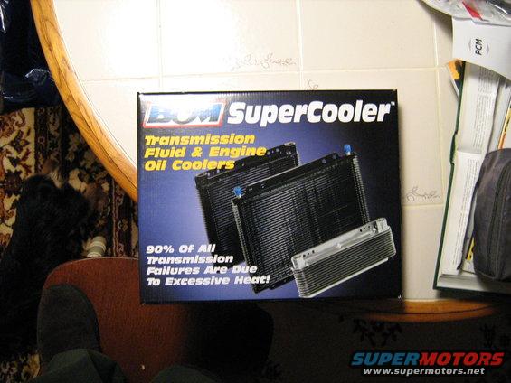 Trans Cooler Box
5-27-07
