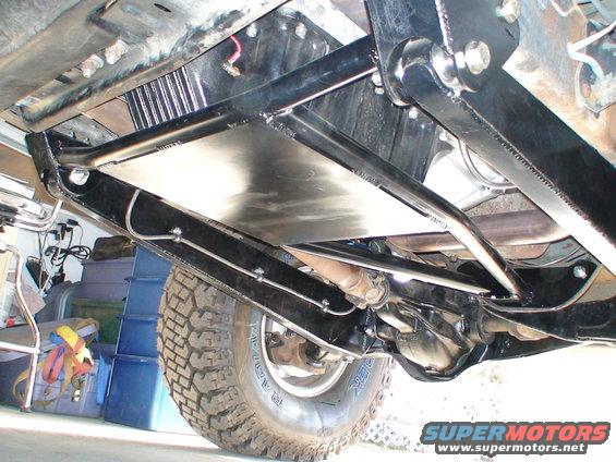 bronco trans skidplate