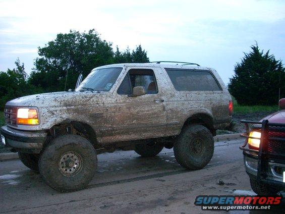 After pulling the stock F150 out... again...