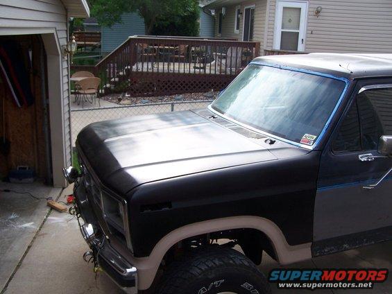 Front clip with hood DONE