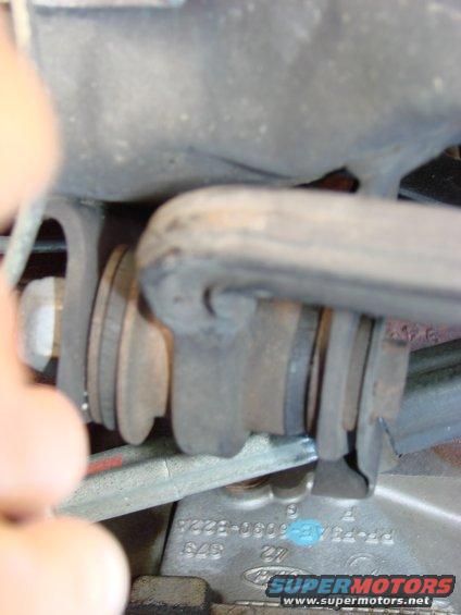 dsc00957.jpg Front A-arm. Hmmm, Is this gap normal?