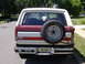 1990 Ford Bronco - Rear view. I like my Punisher window decal. But I hate the rear tire carrier.