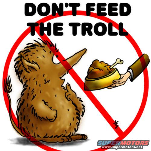 Cartoon kiwi bird with food bowl under a no-feeding sign
