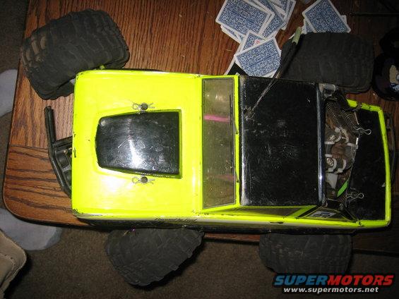 full speed into mailbox