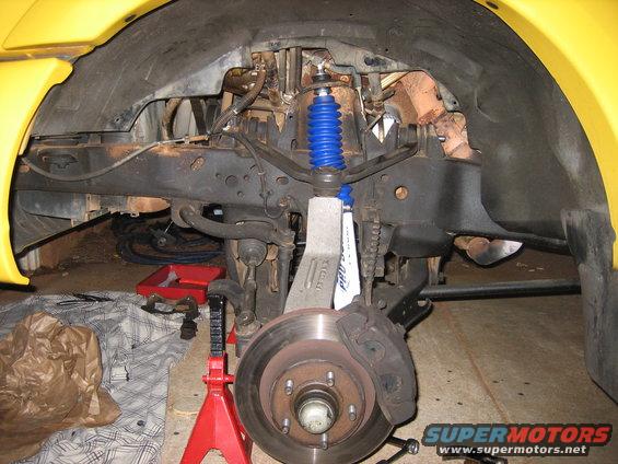 3" spindles..
p.s. 4 wheel parts sent us the wrong spindles 2 times before they sent us the right set... 